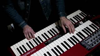 Beethoven (Deep Purple) - organ solo cover : : keyboard cam
