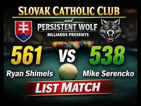 List Match Showdown | Ryan Shimels vs Mike Serencko