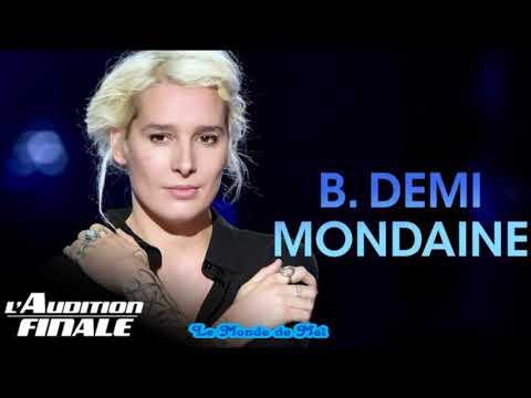 The Voice France : B.Demi Mondaine ~ Avec Le Temps [Audio] ♫ 💜