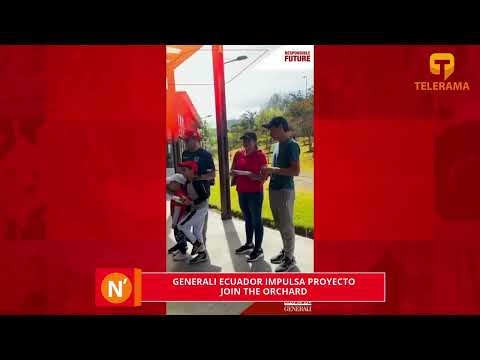 Generali Ecuador impulsa proyecto Join the Orchard