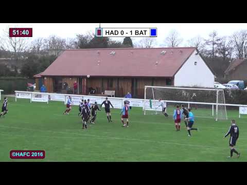 Haddington Ath 0 - 2 Bathgate Thistle (23 Jan 16)