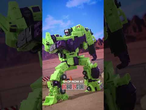 The Transformers: The Movie Studio Series Constructicons Set of 6 Combiner Figures Video