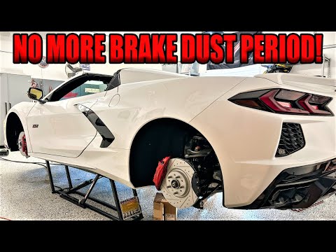 Do THIS to your C8 Corvette & NEVER have Brake Dust again!