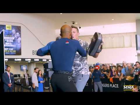 Demetrious Johnson UFC 215 Workout Highlights - MMA Fighting