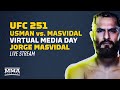 UFC 251: Jorge Masvidal Virtual Media Day Live Stream