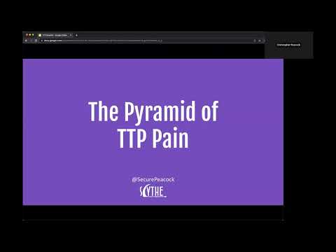 Summiting the Pyramid of Pain: The TTP Pyramid with Chris Peacock