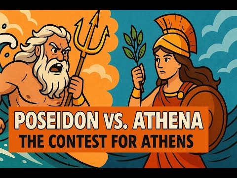 Poseidon’s Rage: How Athena Won Athens | Greek Myths Explained