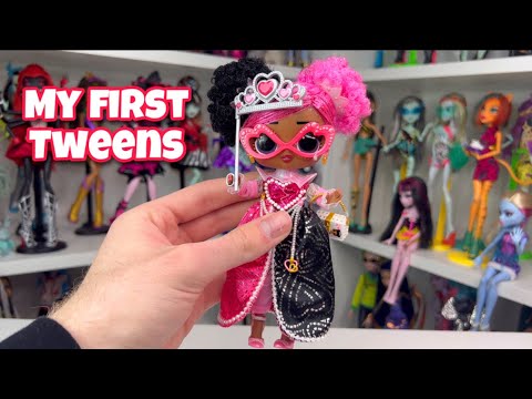 My first Lol tweens! Lol Surprise Tweens Masquerade Party Max & Regina doll reviews! Day 18