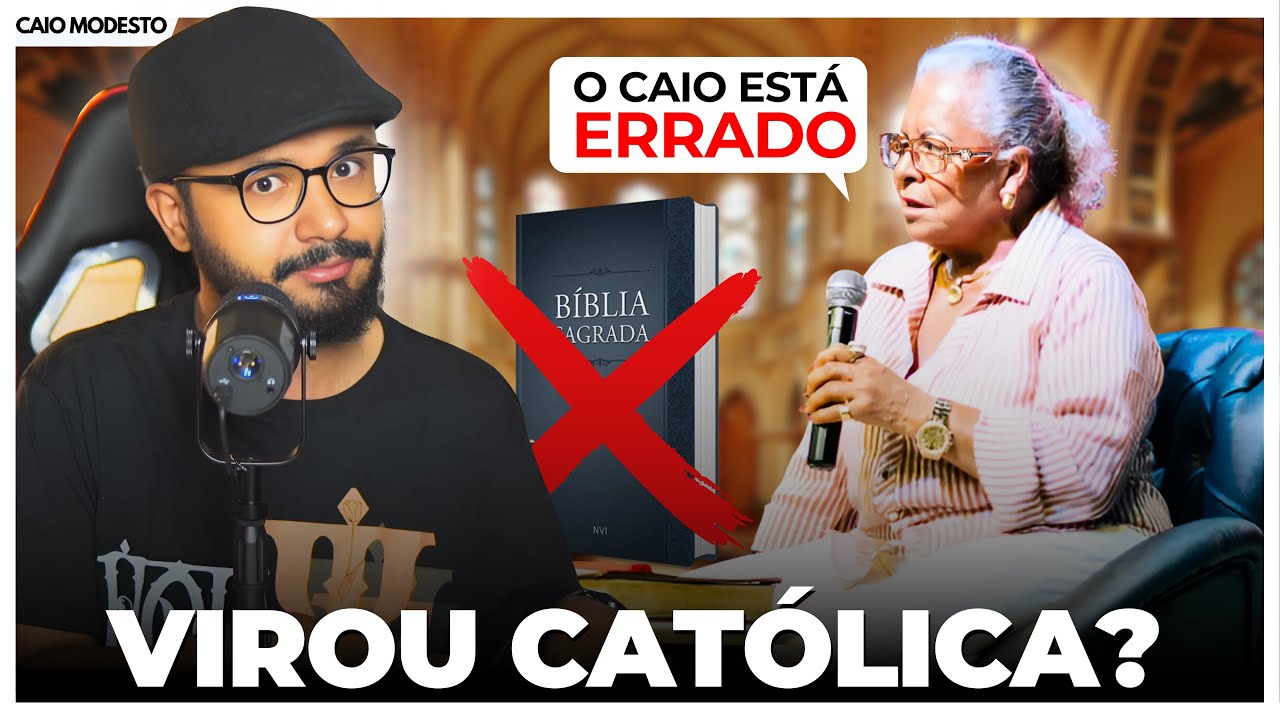 RESPOSTA A PASTORA TÂNIA TERESA - NEGOU A BÍBLIA? VIROU CATÓLICA? ENTENDA!