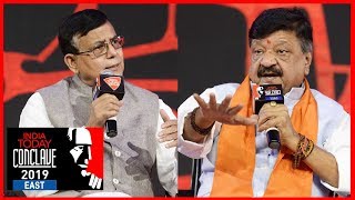 Debate Over Bengal Politics: BJP's Kailash Vijayvargiya Vs CPM's Mohammad Salim | #ConclaveEast19 video
