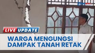 Warga Mengungsi di Borong Herlang Bulukumba akibat Cuaca Buruk, Tanah hingga Tembok Rumah Retak