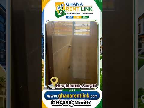 Single Room Self-Contained for Rent at New Dormaa, Sunyani – GH¢450/Month