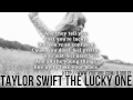 Taylor Swift - The Lucky One Instrumental + Free ...