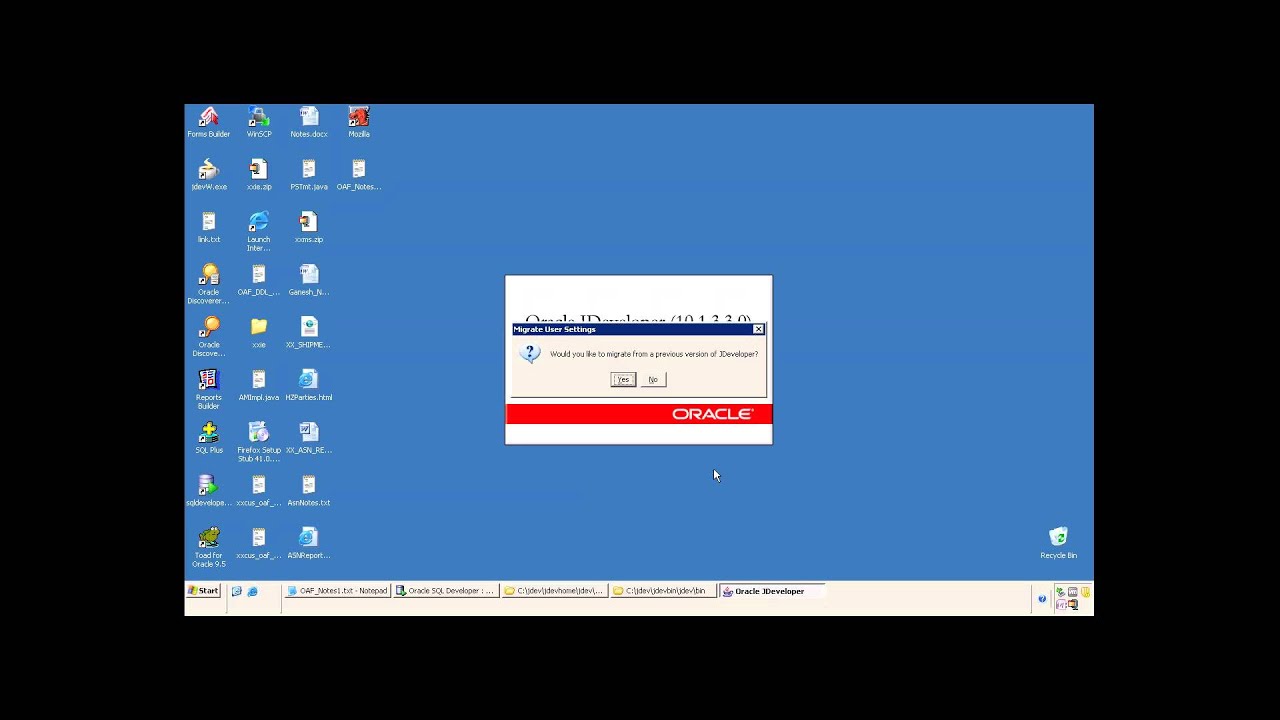 OAF  - Jdeveloper Setup and Basic Samples - Fast Track