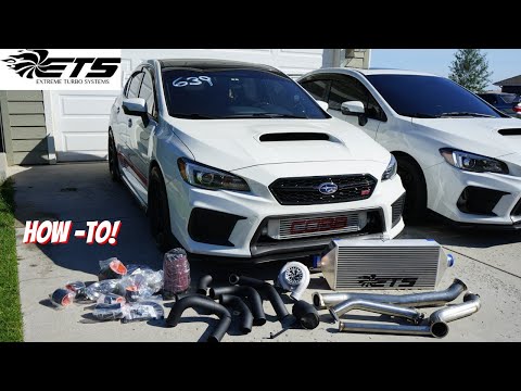 How to Install ETS Rotated Turbo Kit / Intercooler Kit