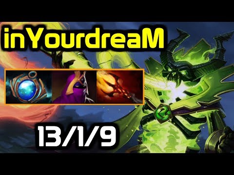TOP 1 SEA Pugna Spam Instant-Kill Build - inYourdreaM Pugna full gameplay