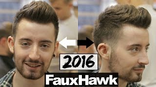 NEW! Men's Faux Hawk Hairstyle & Haircut 2026