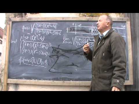 3. Bazele Matematicii: Lectia 27 - Studiul unei functii (Clasele 9-12)  3/5