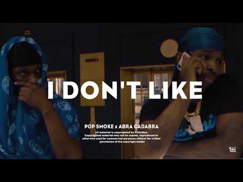 [FREE] Pop Smoke X Abra Cadabra Type Beat - "I DON'T LIKE" | UK Drill Instrumental 2021