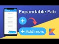 Easy Expandable FAB (Floating Action Button) Tutorial in Android Studio 2020