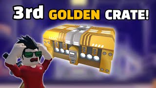 Opening my 3rd Golden Crate (Roblox TDS)