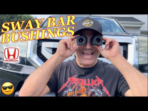 HONDA PILOT Front SWAY BAR BUSHING Replacement - How to Change Sway Bar Bushings on a Honda Pilot
