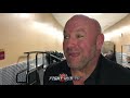 DANA WHITE ON AMANDA NUNES VS CLAREESA SHIELDS "ANYTHING IS POSSIBLE, WOULD BE A 1ST FOR NUNES"