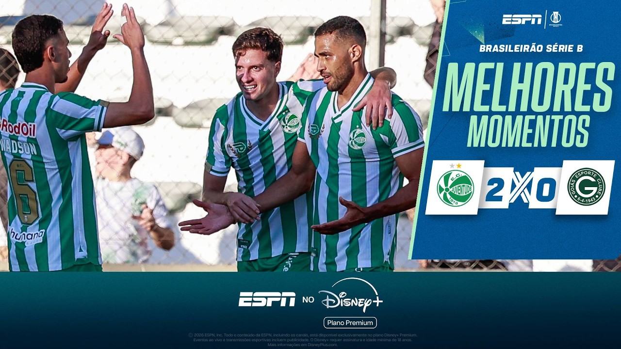 Juventude vs Goiás Highlights