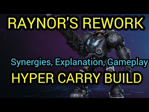Raynor Rework Talent Build Guide - NEW BEST AA HERO - Raynors Hyper Carry Build