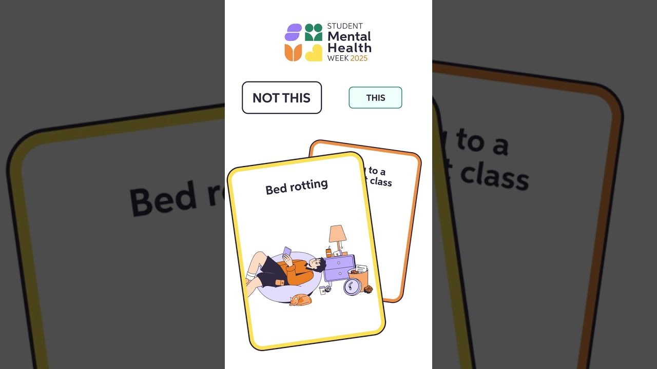 A little support from others can make a big difference. #MentalHealth #Chegg #SMHW2025