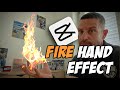 How To Create FIRE HAND EFFECT In CapCut