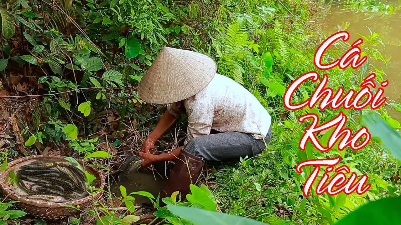 Cá Om Chuối đậu