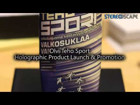 Teho Sport Vanilja 3D holographic projection