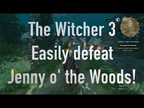 The Witcher 3 How to defeat Jenny o the Woods