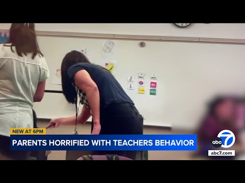 Santa Ana elementary teacher seen in video apparently mocking students