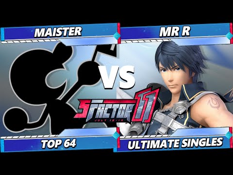 S Factor 11 - Maister (Game & Watch) Vs. Mr. R (Chrom) Smash Ultimate - SSBU