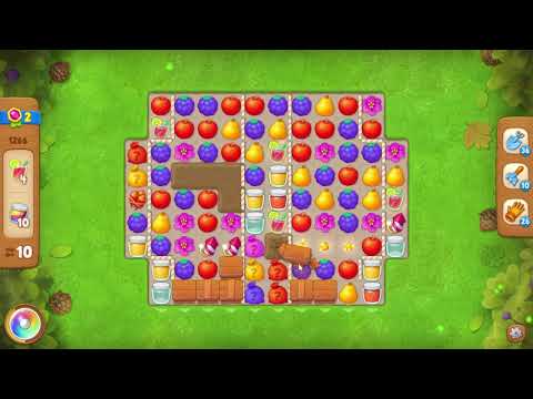 Gardenscapes 1266 Level - 18 moves - NO BooSTERS
