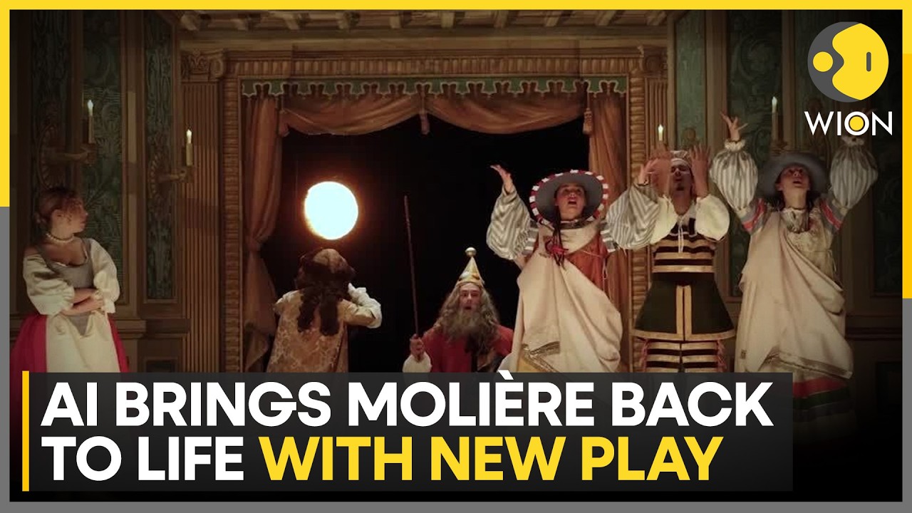 AI Brings Moliere Back To Life With New Play | WION News