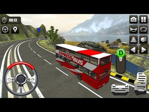 Hill bus driving simulator 2019 :bus racing game - android gameplay #androidgames