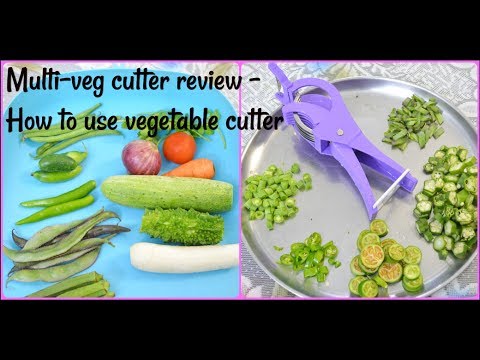 Multi veg cutter review - how to use veg cutter live demo