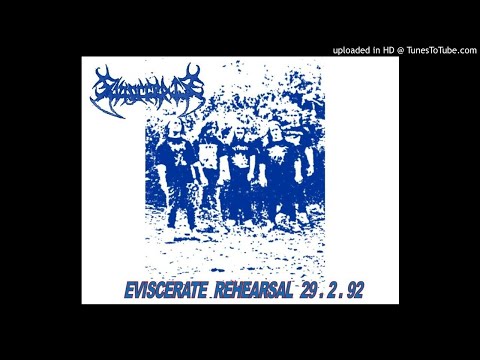 EVISCERATE  NZ REHEARSAL 29 . 2 . 92