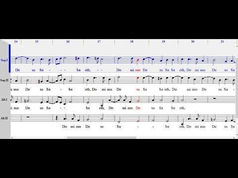 Duo Seraphim (T.  L.  Victoria) Soprano Ⅰ