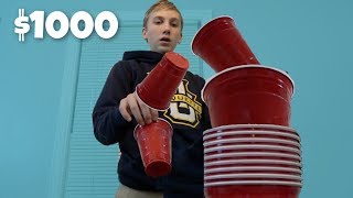 Real Life Trick Shot Challenge