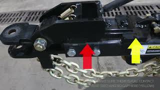 57-Series Grain Wagon Surge Brake Adjustment