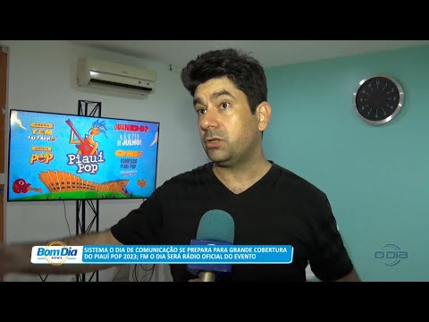 Sistema O Dia cobrirá Piauí Pop 2023, contando com transmissão oficial no rádio 05 05 2023