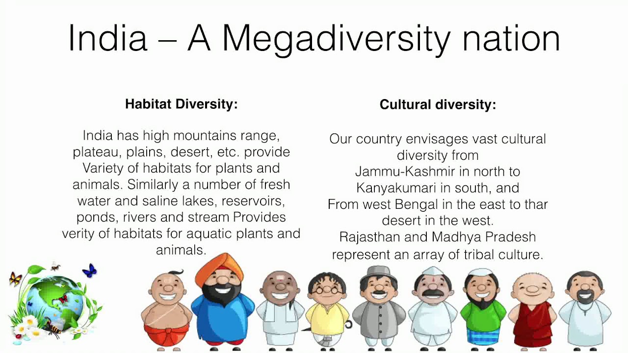 India as 'Mega Diversity Nation' - Environmental Studies