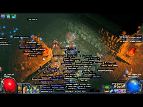 [1.2.2]Path of Exile - Incinerate VS Olmec's Sanctuary Part III