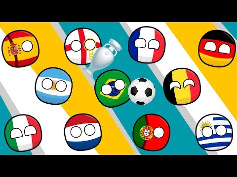Marble Race FIFA 2020 World Cup Countryballs | Group Stage + Play-Off