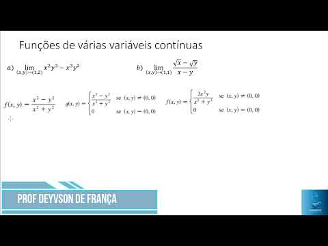 Aula 20 cálculo 2  - Funções contínuas