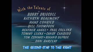 Peter Pan - The Second Star To The Right (Lyrics) HD